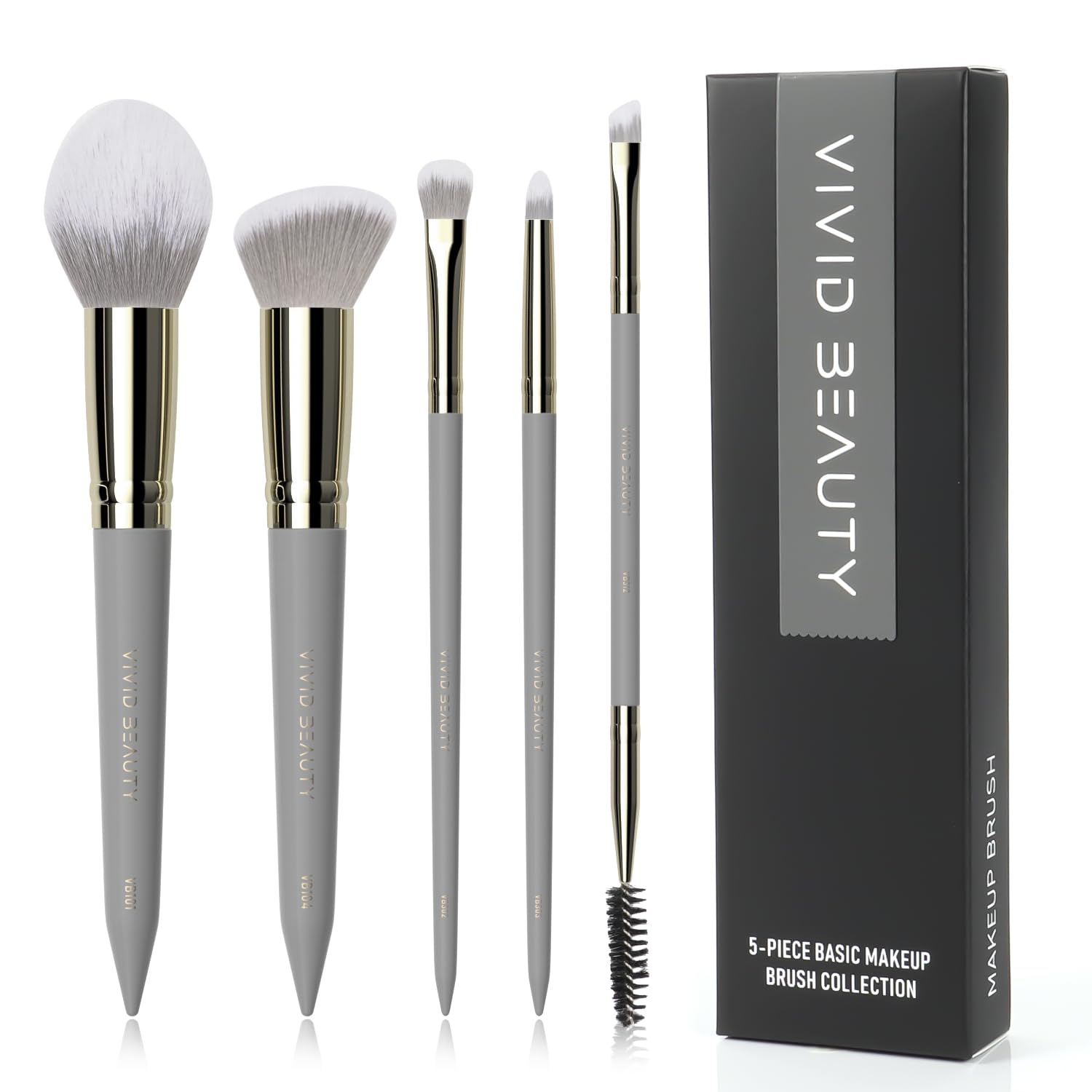 Amazon.com: 5pcs Travel Makeup Brush Set – Face & Eye Basic